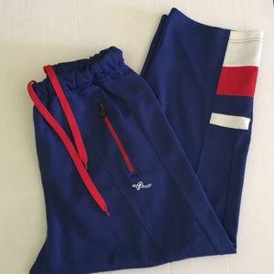 Rockwear Authentic blue red and white sweat pants